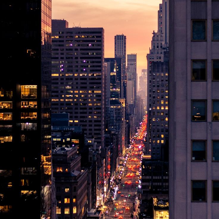City skyline in Rome, Italy